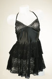 PIERRE CARDIN NIGHT DRESS - Black