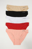 US POLO ASSN STRETCH PANTY PACK - Salmon peach