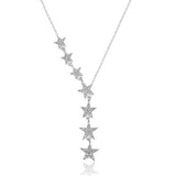 Women's Star Pendant Silver Necklace