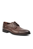 Men's Dark Brown Leather Classic Shoes